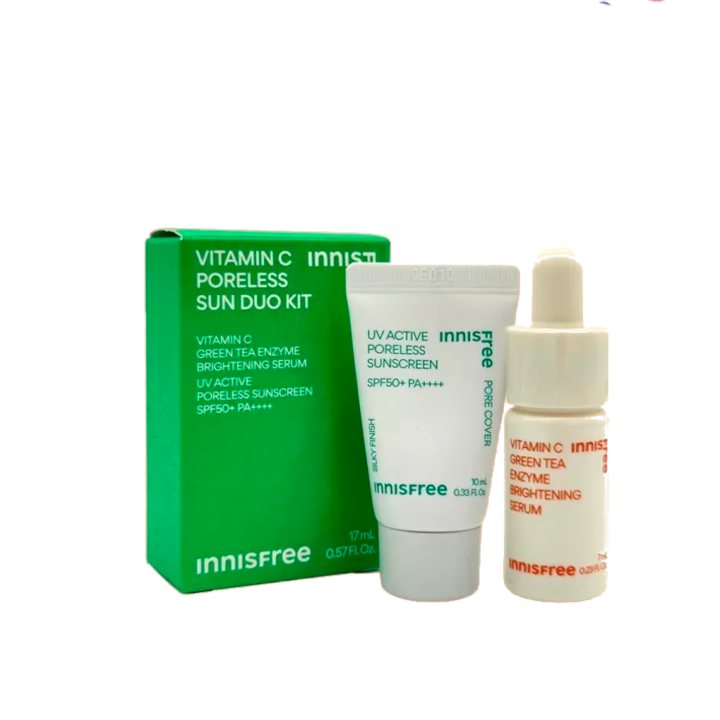 Innisfree Vitamin C Poreless Sun Duo Kit